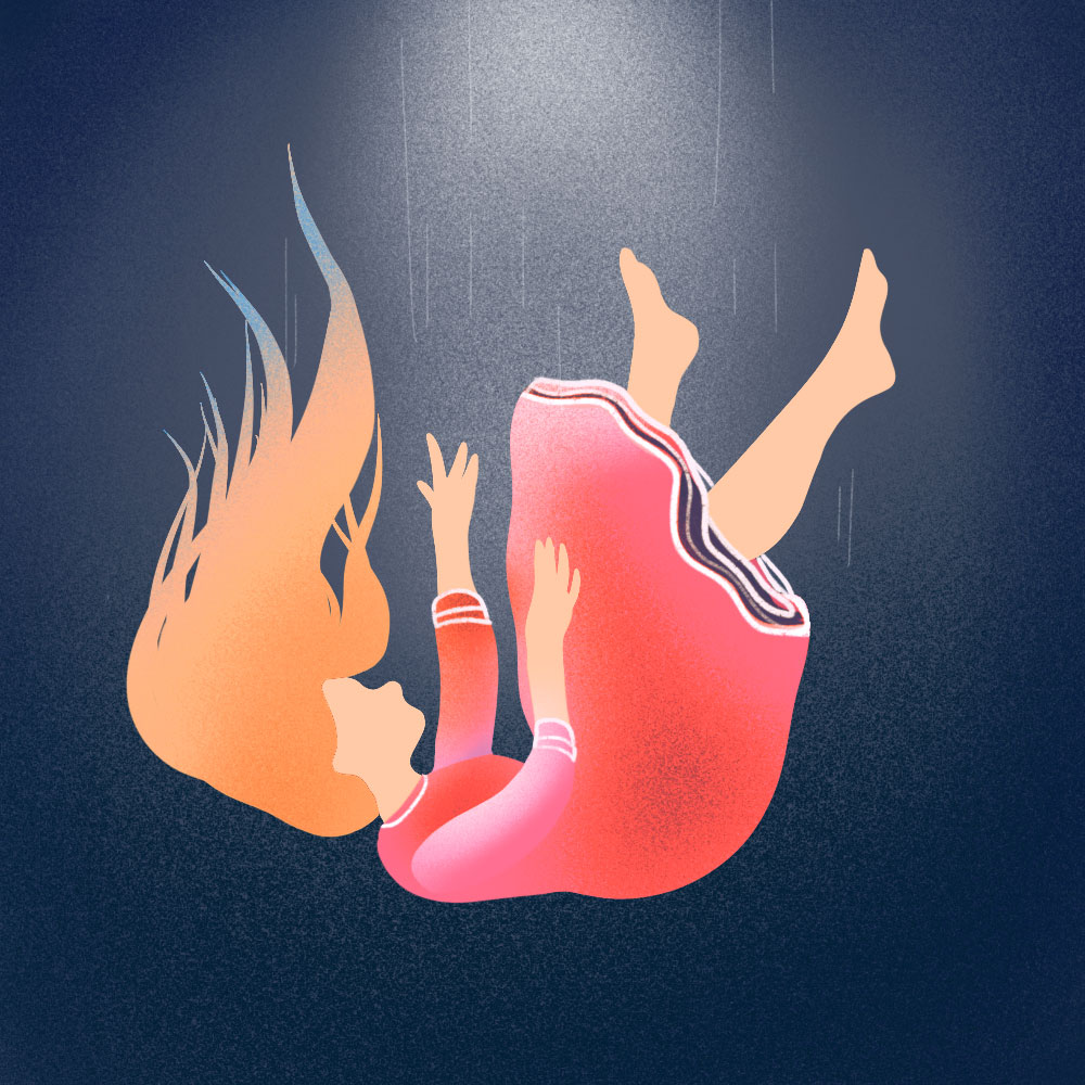 If you dreamed of falling, you feel out of control and unsupported by loved ones.