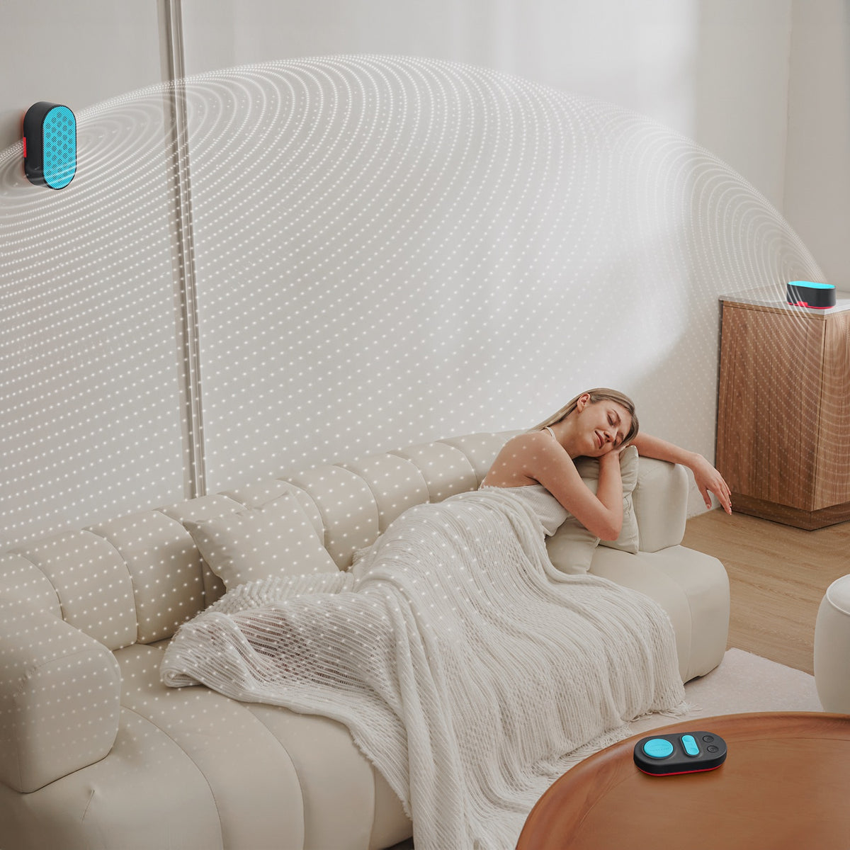 <strong>Innovative dual-speaker system</strong>